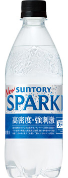 サントリー天然水SPARKLING　PET